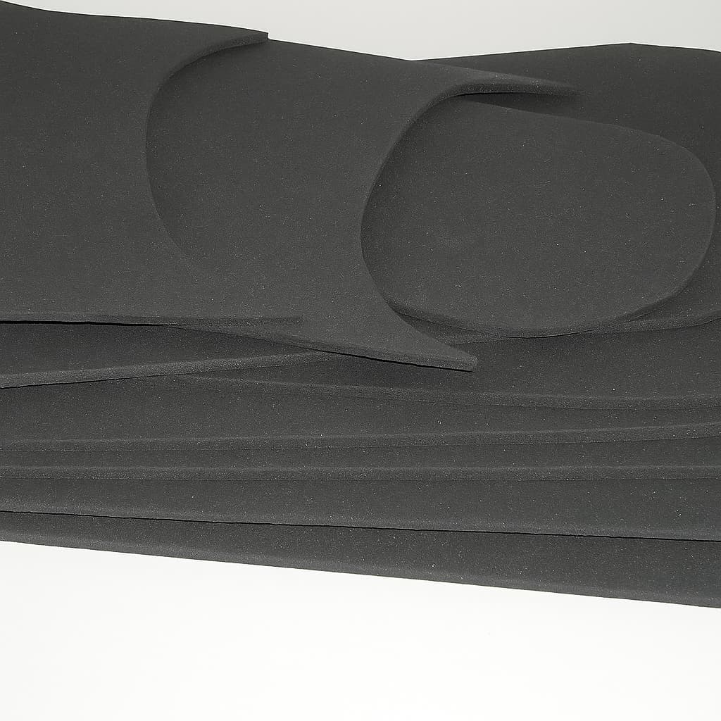 sort liggeunderlag på mål