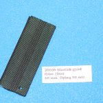 50 mm. sort-grøn elastisk gjord. 20038-50